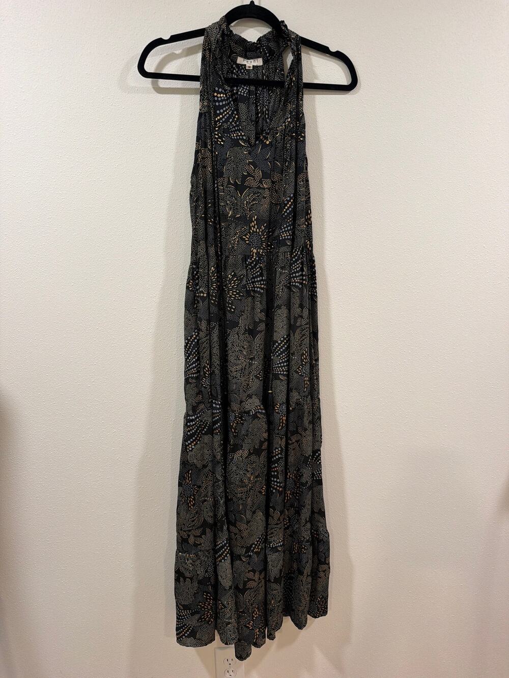 Paani Women’s Black Maxi Dress, Size Medium